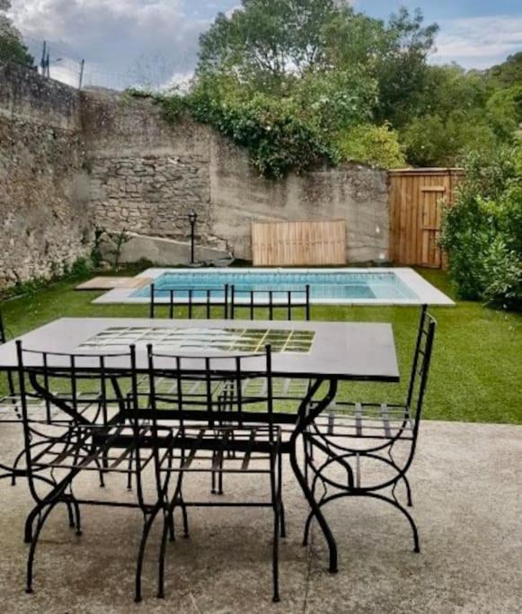 Jardin De La Garrigue - Maison 160M2 - Piscine 아라곤 외부 사진