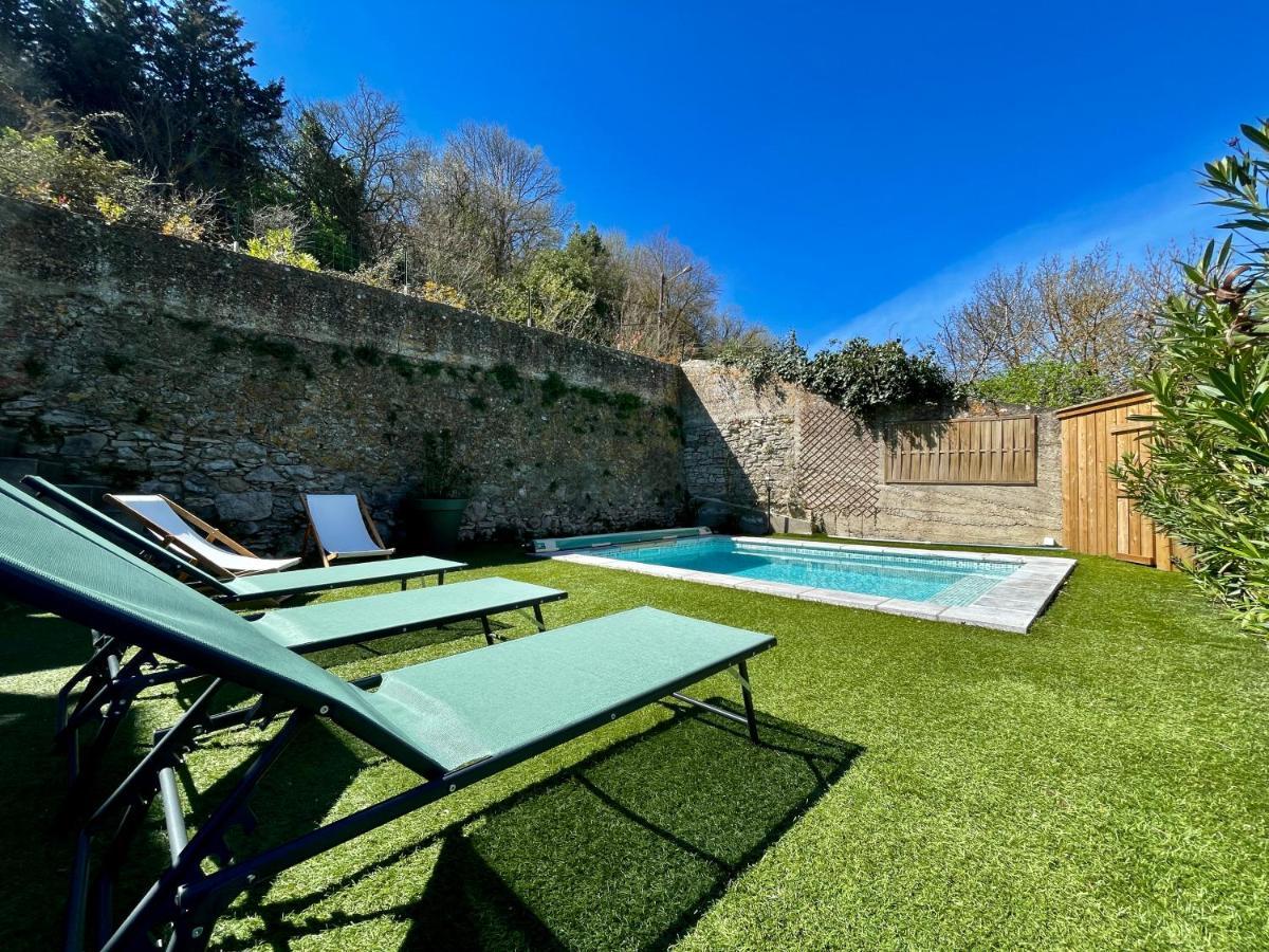 Jardin De La Garrigue - Maison 160M2 - Piscine 아라곤 외부 사진